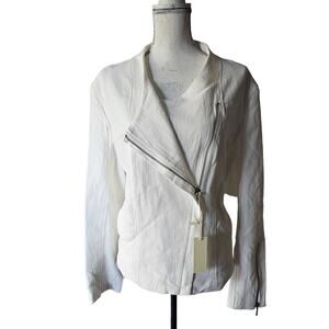 Blank NYC Mesh Detail Crepe Jacket Size 3X